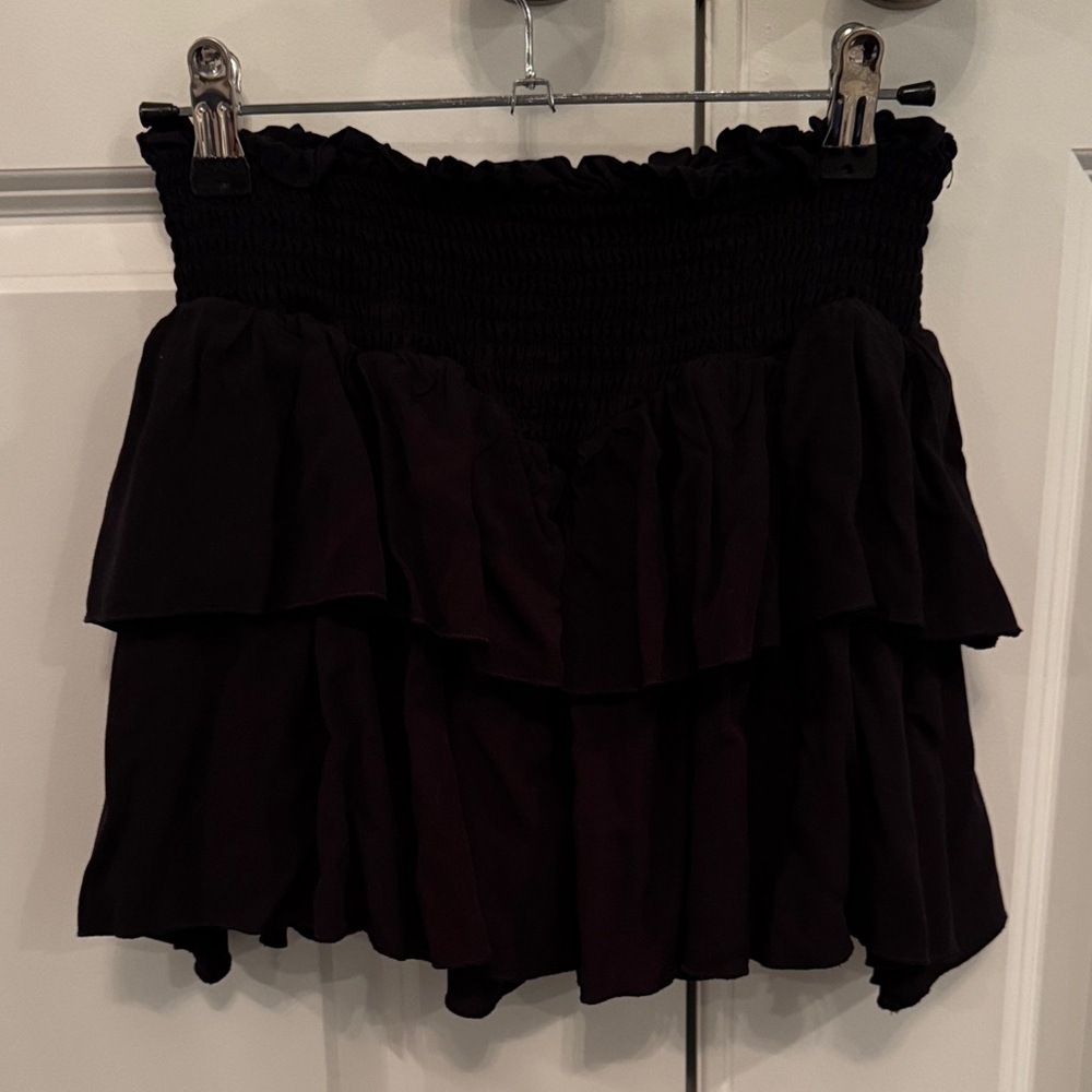 Katie J NYC Black Mini Skirt